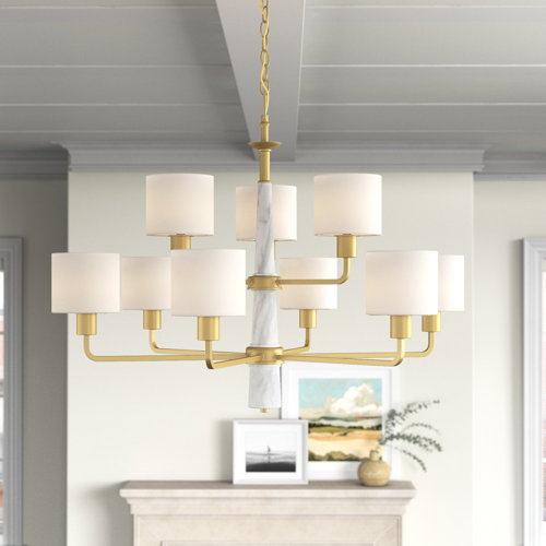 Joss & Main Perth 9 Light Dimmable Classic / Traditional Chandelier